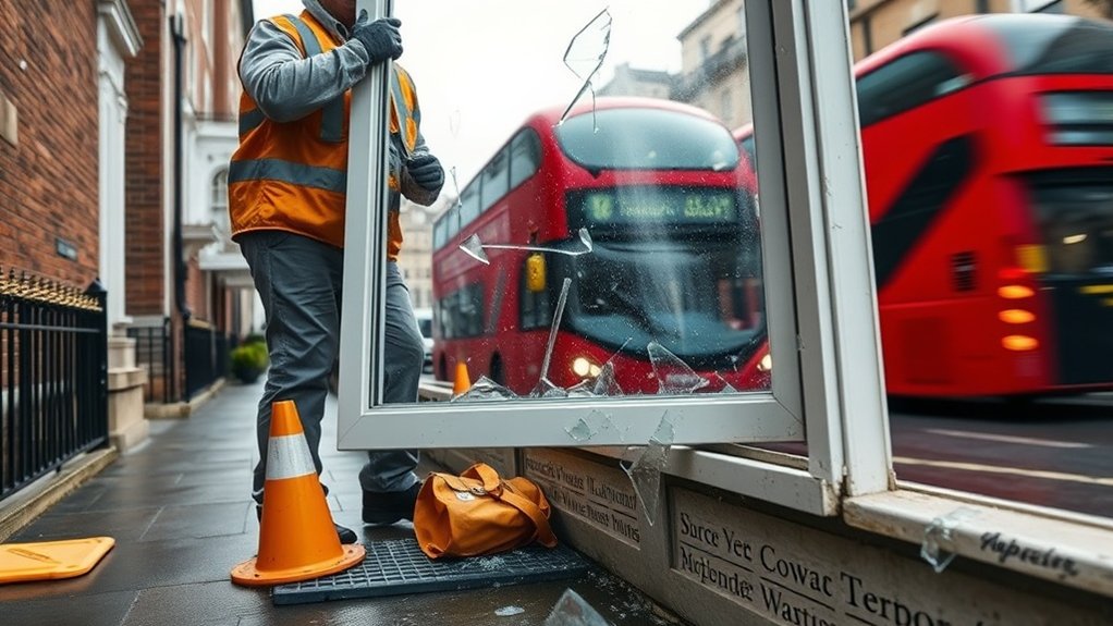 Broken Glass Replacement Parson's Green