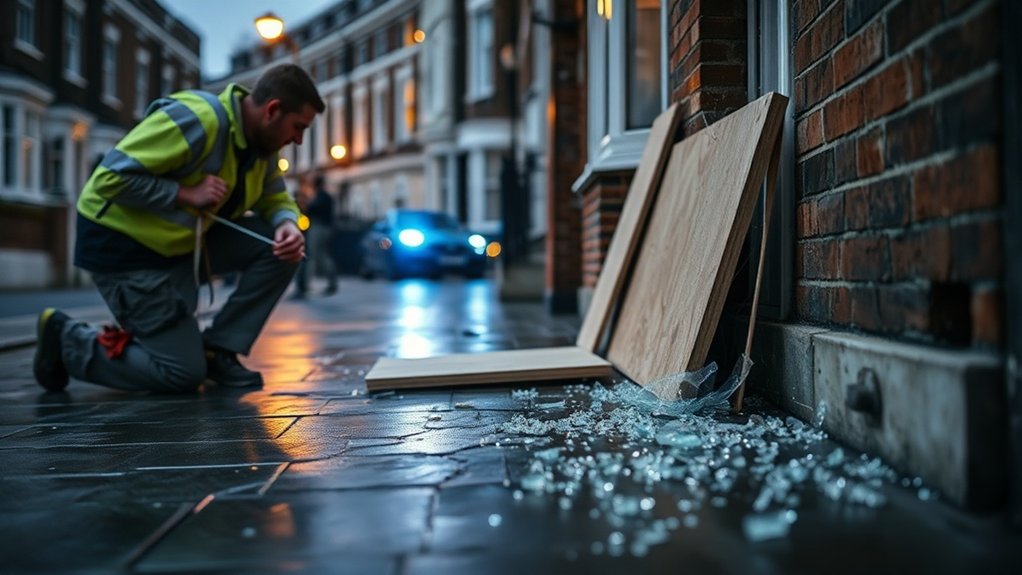 Burglary Glazing Repair Parson's Green