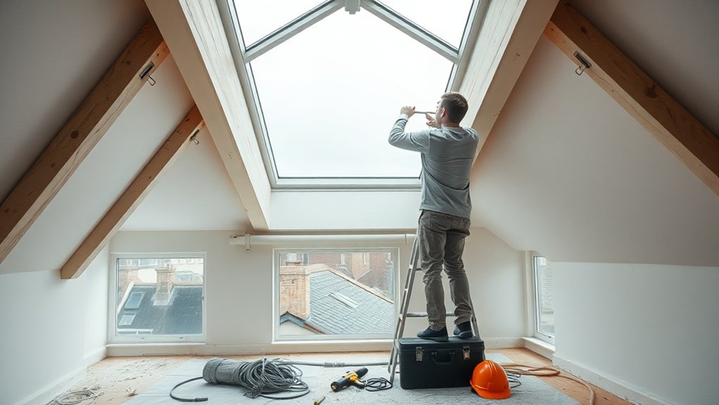 Electric Skylight Installation Parson's Green