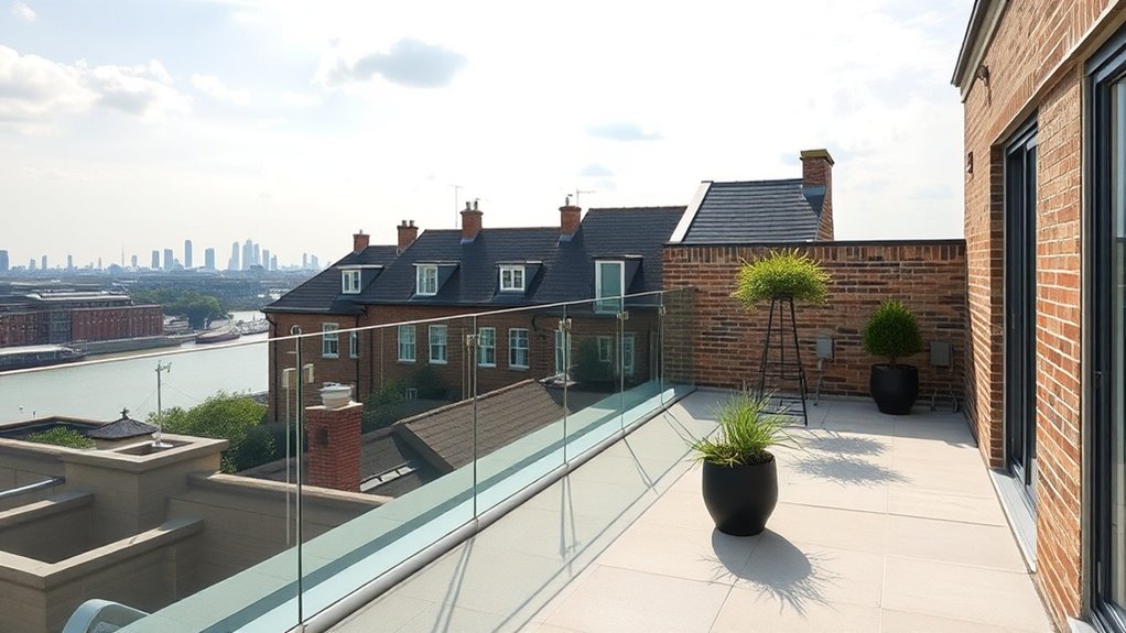 Frameless Glass Balustrades Parson's Green