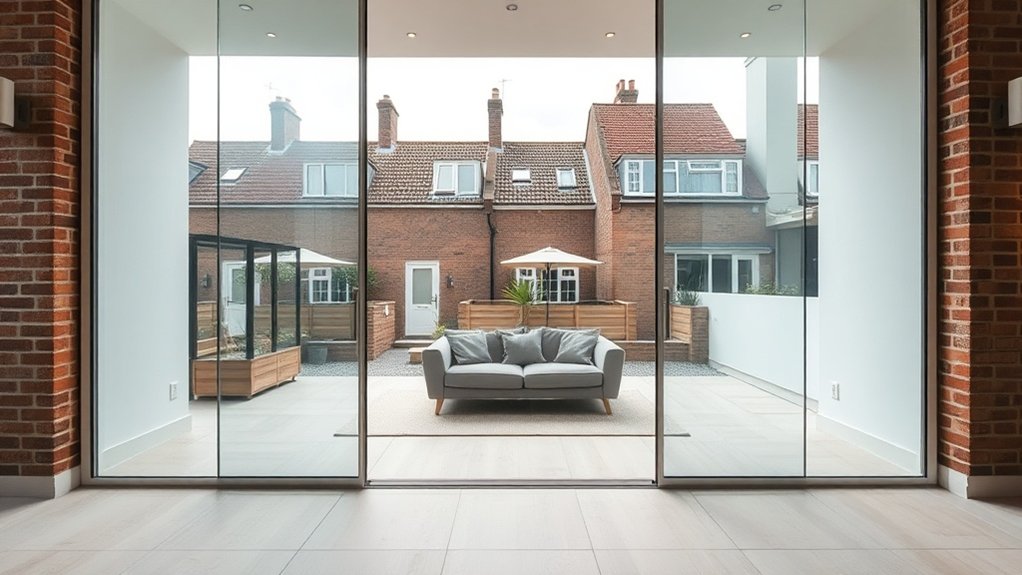 Frameless Glass Doors Parson's Green