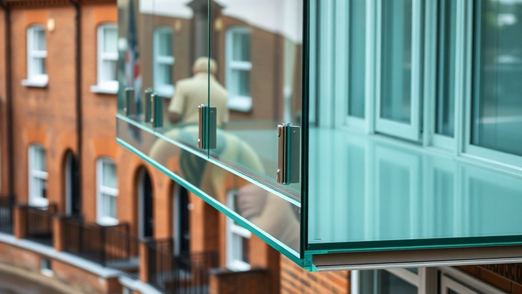 Glass Balcony Installation Parson's Green