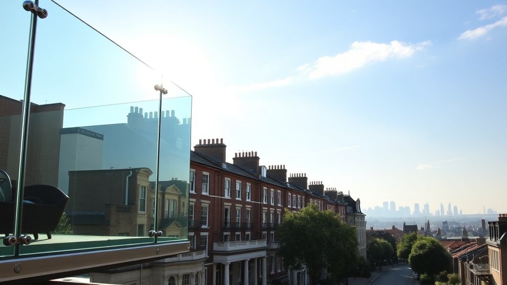 Glass Balustrades & Balconies Parson's Green