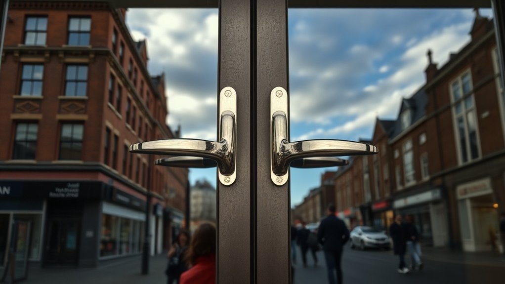 Glass Doors Imperial Wharf