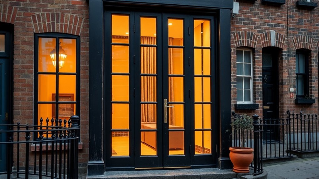 Glass Panel Doors Parson's Green
