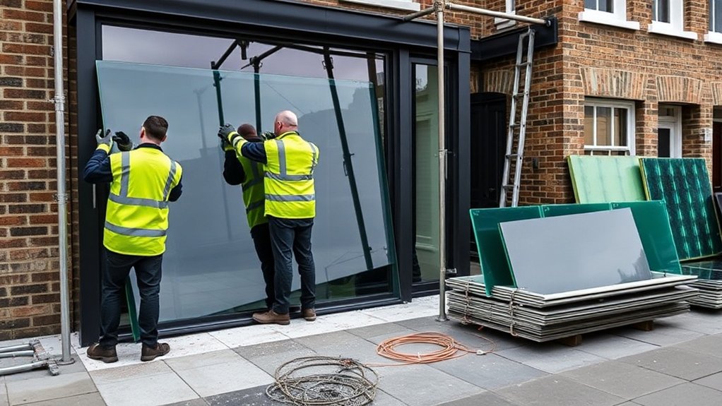 Low-E Glass Installation Parson's Green