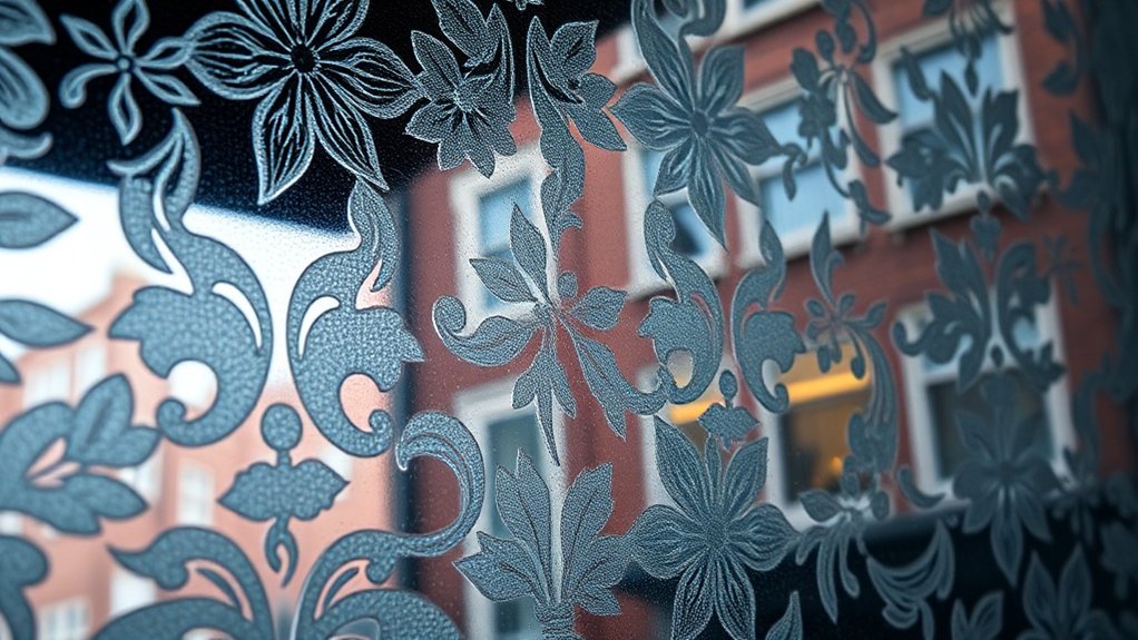Patterned Decorative Glass Parson's Green