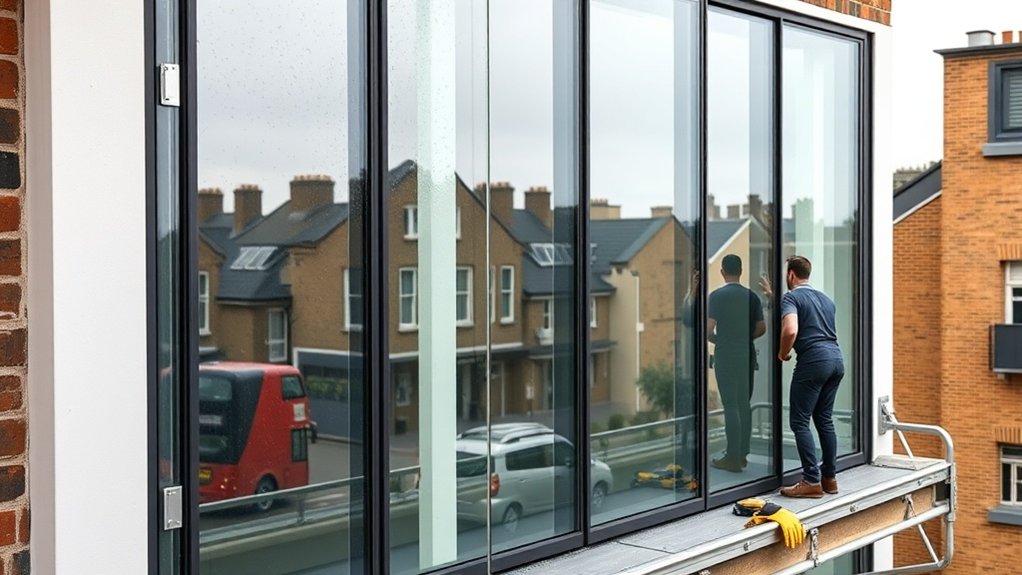 Polycarbonate to Glass Conversion Parson's Green