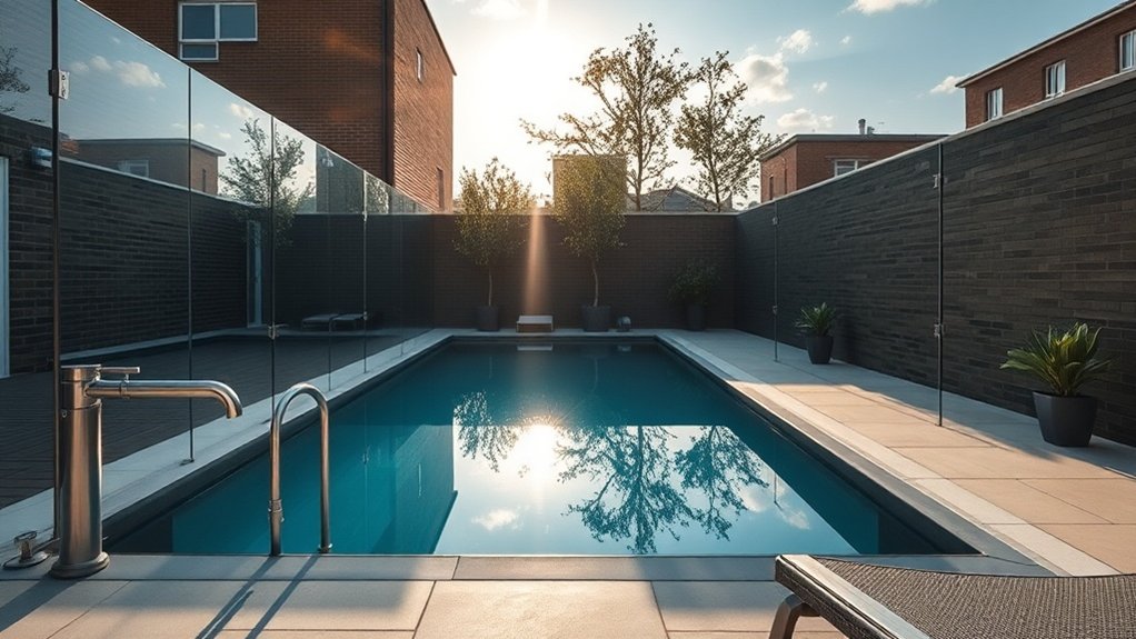 Pool Glass Fencing Parson's Green