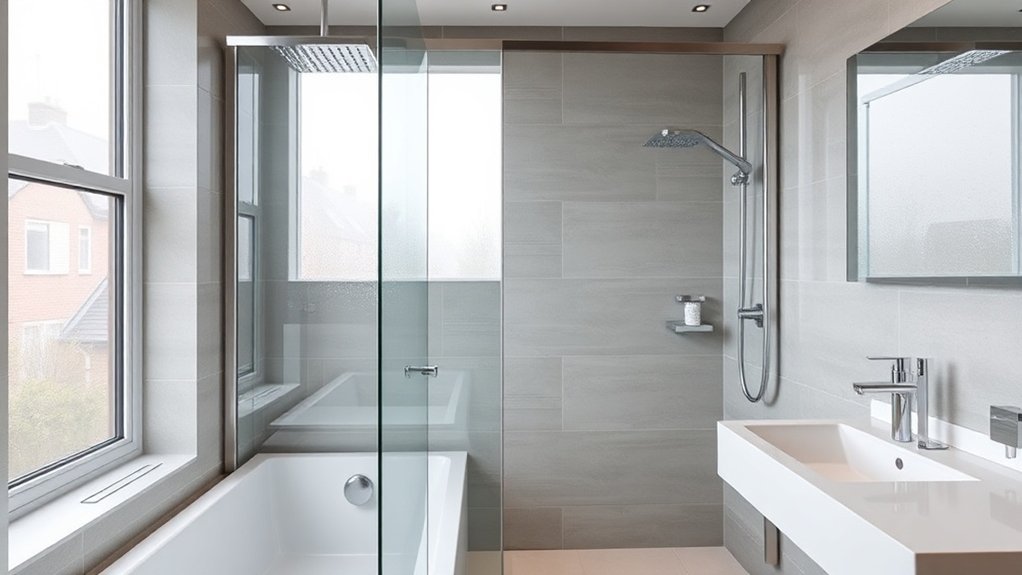 Semi-Frameless Shower Screens Parson's Green