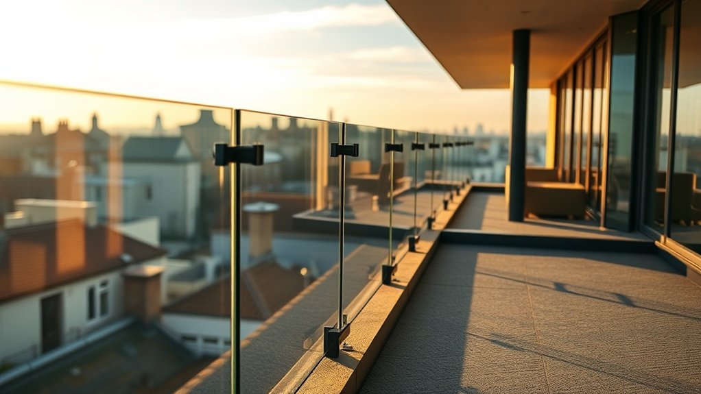 Terrace Glass Balustrades Parson's Green