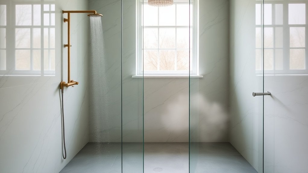 Wet Room Glass Panels Parson's Green